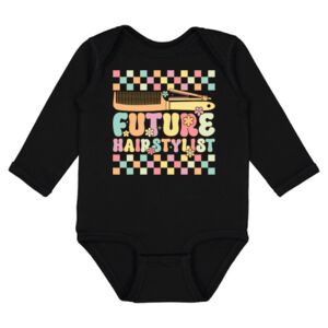 Infant Fine Jersey Long Sleeve Bodysuit Thumbnail