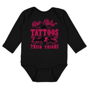Infant Fine Jersey Long Sleeve Bodysuit Thumbnail