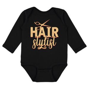 Infant Fine Jersey Long Sleeve Bodysuit Thumbnail