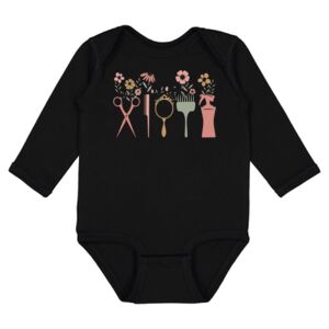 Infant Fine Jersey Long Sleeve Bodysuit Thumbnail
