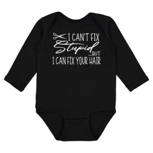 Infant Fine Jersey Long Sleeve Bodysuit Thumbnail