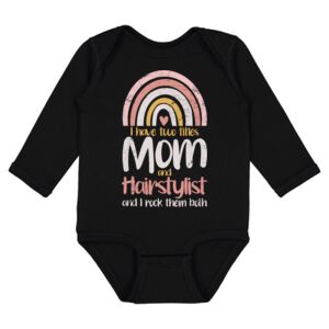 Infant Fine Jersey Long Sleeve Bodysuit Thumbnail