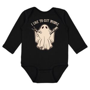 Infant Fine Jersey Long Sleeve Bodysuit Thumbnail