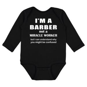 Infant Fine Jersey Long Sleeve Bodysuit Thumbnail