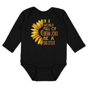 Infant Fine Jersey Long Sleeve Bodysuit Thumbnail