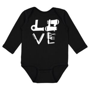 Infant Fine Jersey Long Sleeve Bodysuit Thumbnail