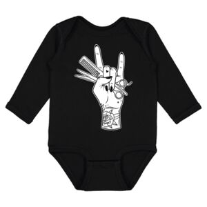 Infant Fine Jersey Long Sleeve Bodysuit Thumbnail