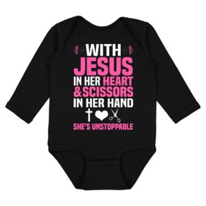 Infant Fine Jersey Long Sleeve Bodysuit Thumbnail