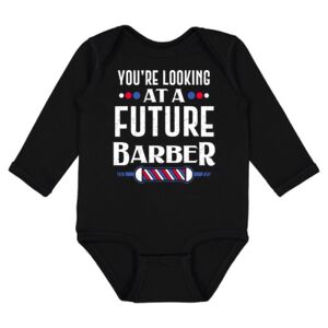 Infant Fine Jersey Long Sleeve Bodysuit Thumbnail