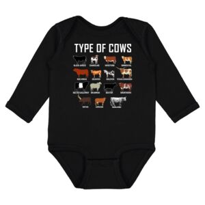 Infant Fine Jersey Long Sleeve Bodysuit Thumbnail