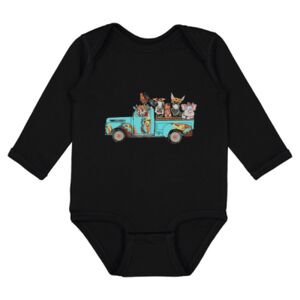 Infant Fine Jersey Long Sleeve Bodysuit Thumbnail