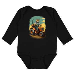 Infant Fine Jersey Long Sleeve Bodysuit Thumbnail