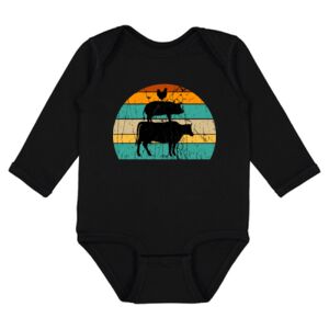 Infant Fine Jersey Long Sleeve Bodysuit Thumbnail