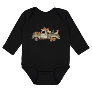 Infant Fine Jersey Long Sleeve Bodysuit Thumbnail