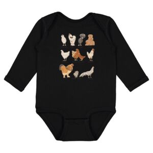 Infant Fine Jersey Long Sleeve Bodysuit Thumbnail