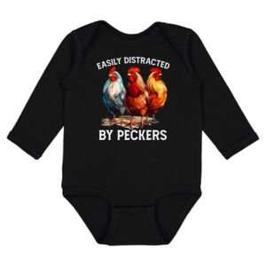 Infant Fine Jersey Long Sleeve Bodysuit Thumbnail