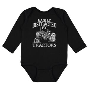 Infant Fine Jersey Long Sleeve Bodysuit Thumbnail