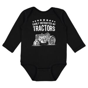 Infant Fine Jersey Long Sleeve Bodysuit Thumbnail