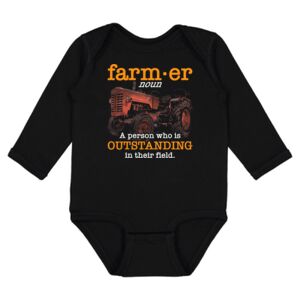 Infant Fine Jersey Long Sleeve Bodysuit Thumbnail