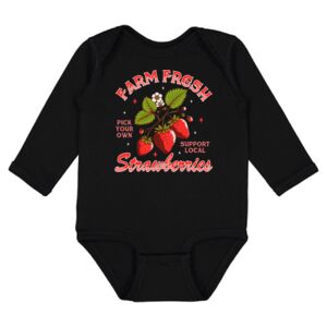 Infant Fine Jersey Long Sleeve Bodysuit Thumbnail