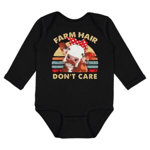 Infant Fine Jersey Long Sleeve Bodysuit Thumbnail