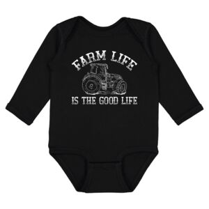 Infant Fine Jersey Long Sleeve Bodysuit Thumbnail