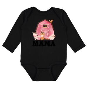 Infant Fine Jersey Long Sleeve Bodysuit Thumbnail