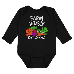 Infant Fine Jersey Long Sleeve Bodysuit Thumbnail