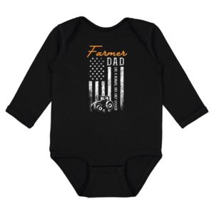Infant Fine Jersey Long Sleeve Bodysuit Thumbnail