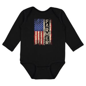 Infant Fine Jersey Long Sleeve Bodysuit Thumbnail