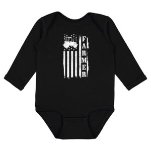 Infant Fine Jersey Long Sleeve Bodysuit Thumbnail