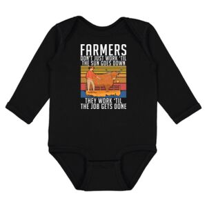 Infant Fine Jersey Long Sleeve Bodysuit Thumbnail