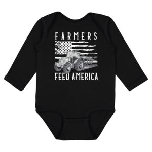 Infant Fine Jersey Long Sleeve Bodysuit Thumbnail