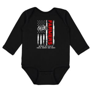 Infant Fine Jersey Long Sleeve Bodysuit Thumbnail