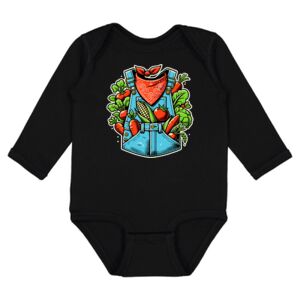 Infant Fine Jersey Long Sleeve Bodysuit Thumbnail