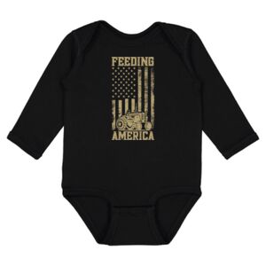 Infant Fine Jersey Long Sleeve Bodysuit Thumbnail