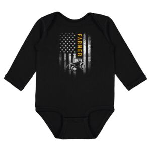 Infant Fine Jersey Long Sleeve Bodysuit Thumbnail