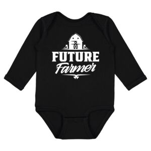 Infant Fine Jersey Long Sleeve Bodysuit Thumbnail