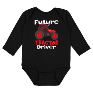 Infant Fine Jersey Long Sleeve Bodysuit Thumbnail