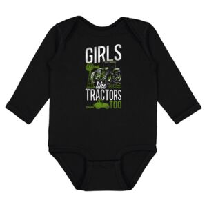 Infant Fine Jersey Long Sleeve Bodysuit Thumbnail