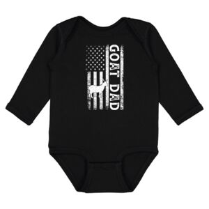 Infant Fine Jersey Long Sleeve Bodysuit Thumbnail