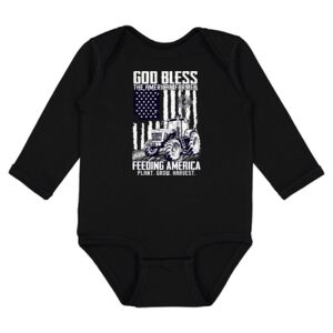Infant Fine Jersey Long Sleeve Bodysuit Thumbnail