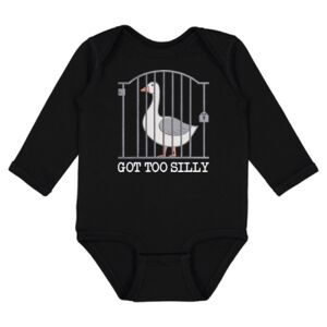 Infant Fine Jersey Long Sleeve Bodysuit Thumbnail