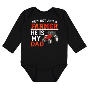 Infant Fine Jersey Long Sleeve Bodysuit Thumbnail