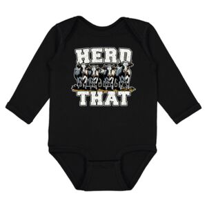 Infant Fine Jersey Long Sleeve Bodysuit Thumbnail