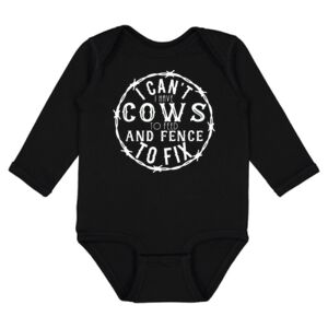 Infant Fine Jersey Long Sleeve Bodysuit Thumbnail