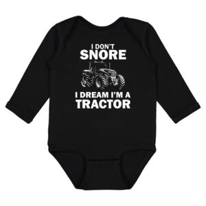Infant Fine Jersey Long Sleeve Bodysuit Thumbnail