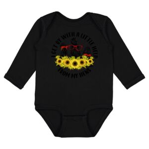 Infant Fine Jersey Long Sleeve Bodysuit Thumbnail