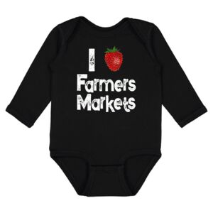 Infant Fine Jersey Long Sleeve Bodysuit Thumbnail