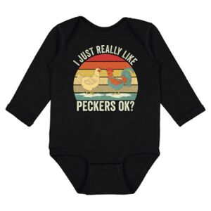 Infant Fine Jersey Long Sleeve Bodysuit Thumbnail